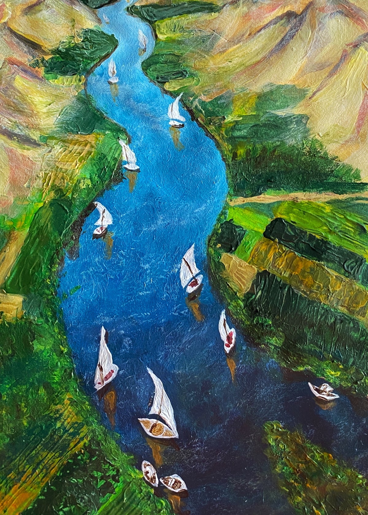 "Summer in the Delta" Art Print