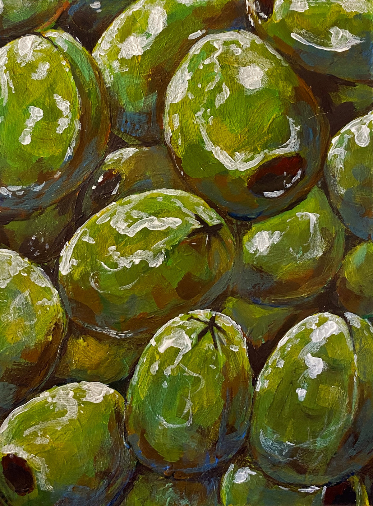 "Lit From the Oil" Art Print